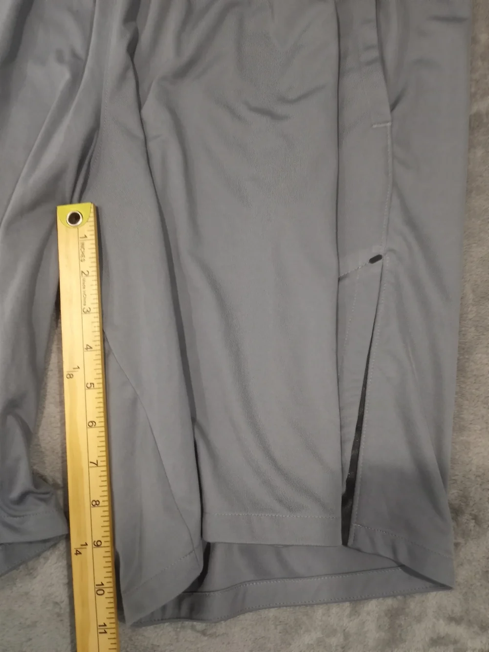 Jordan Light Gray Men's Athletic Shorts with Jump Logo Size XXL